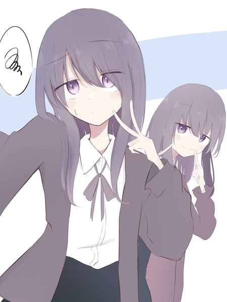 并蒂百合