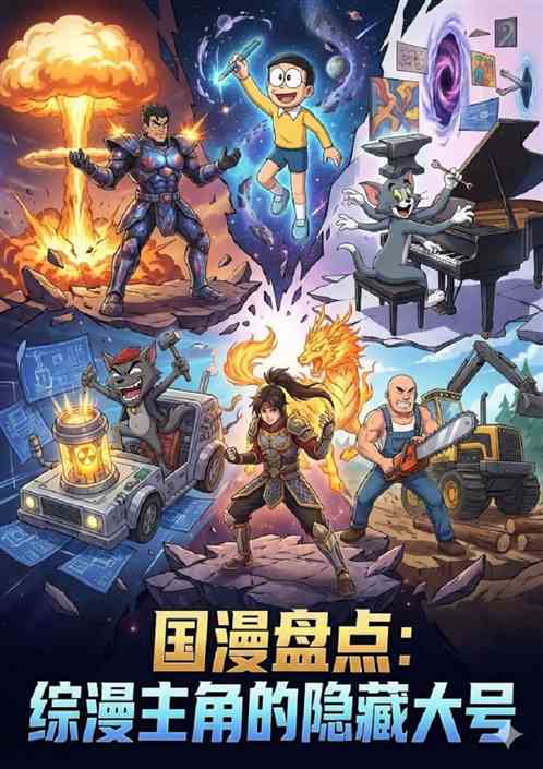 国漫盘点：综漫主角的隐藏大号