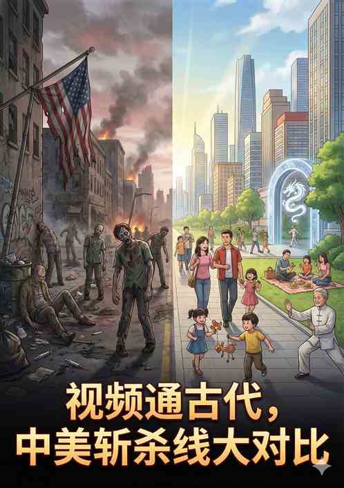 视频通古代，中美斩杀线对比