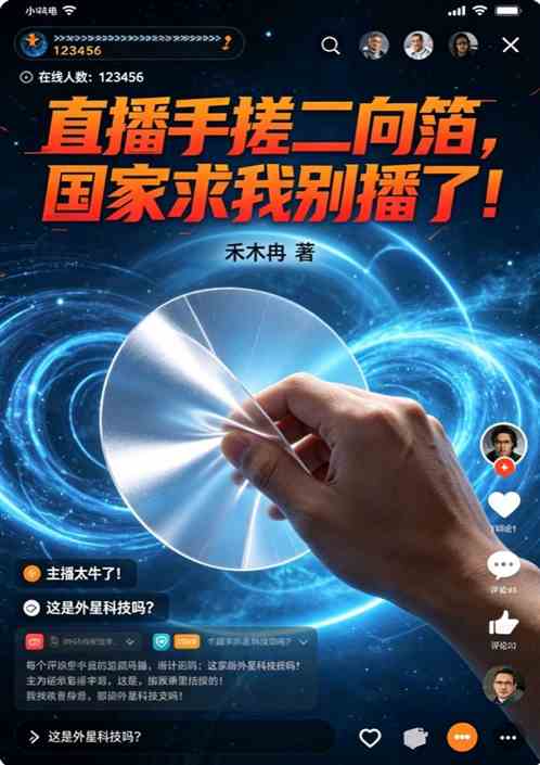 直播手搓二向箔，国家求我别播了